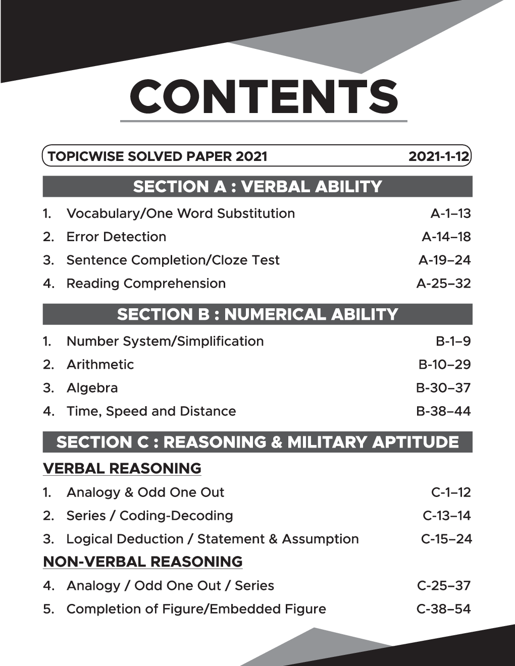AFCAT Topic-wise Solved Papers (2011 - 21) with 5 Practice Sets 7th Edition - Page 4