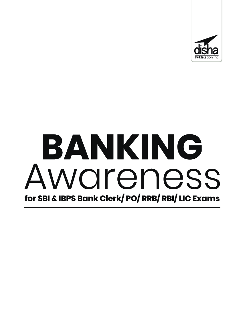 Banking Awareness for SBI & IBPS Bank Clerk/ PO/ RRB/ RBI/ LIC Exams 5th Edition - Page 2
