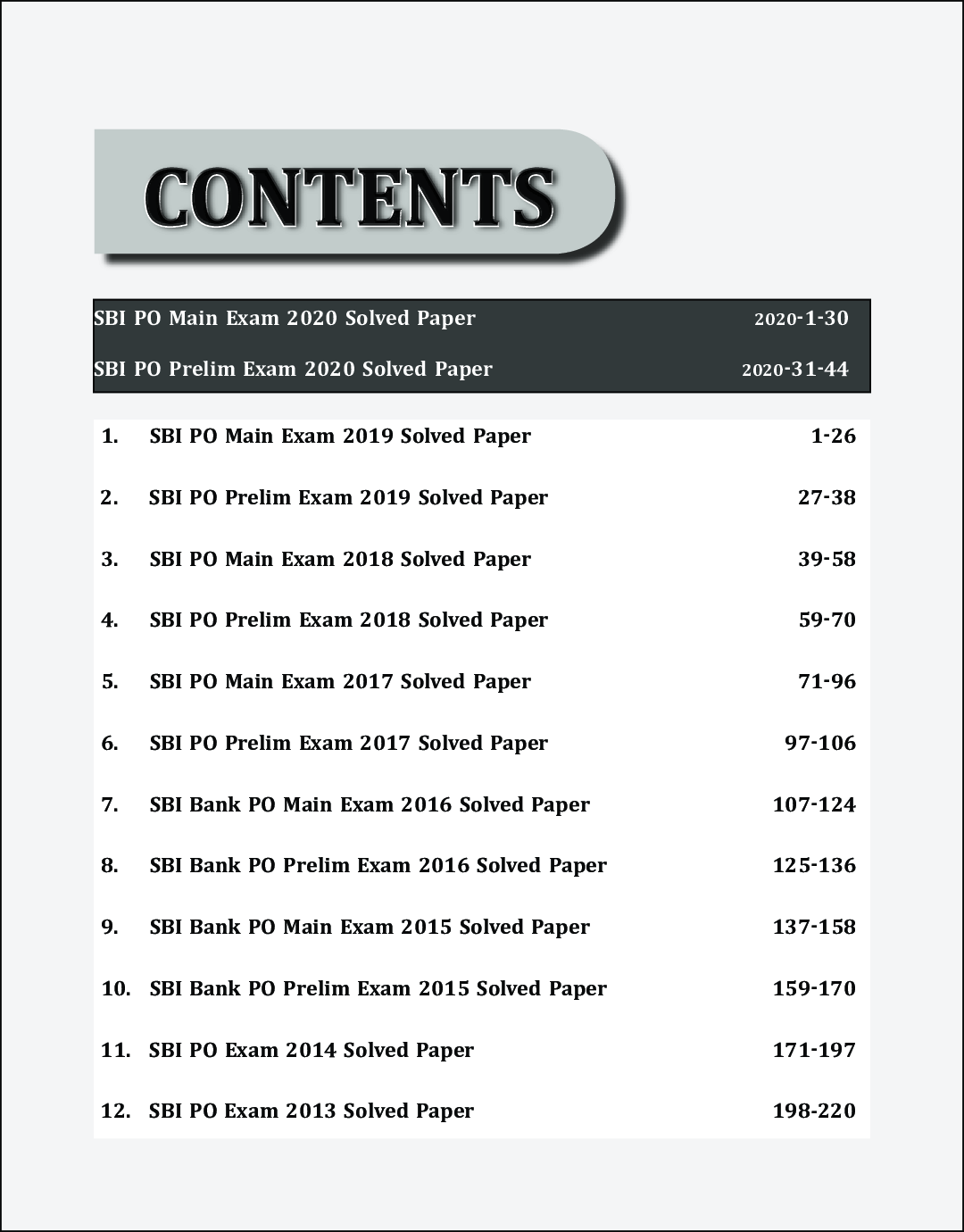SBI Bank PO 14 Year-wise Preliminary & Mains Solved Papers (2020-13) 2nd Edition - Page 4