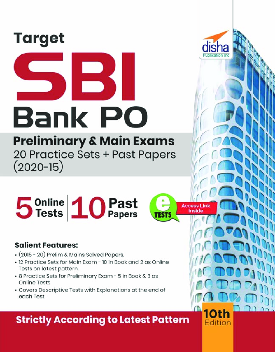 Target SBI Bank PO Preliminary & Main Exams - 20 Practice Sets + Past Papers (2020-15) - 10th Edition - Page 1