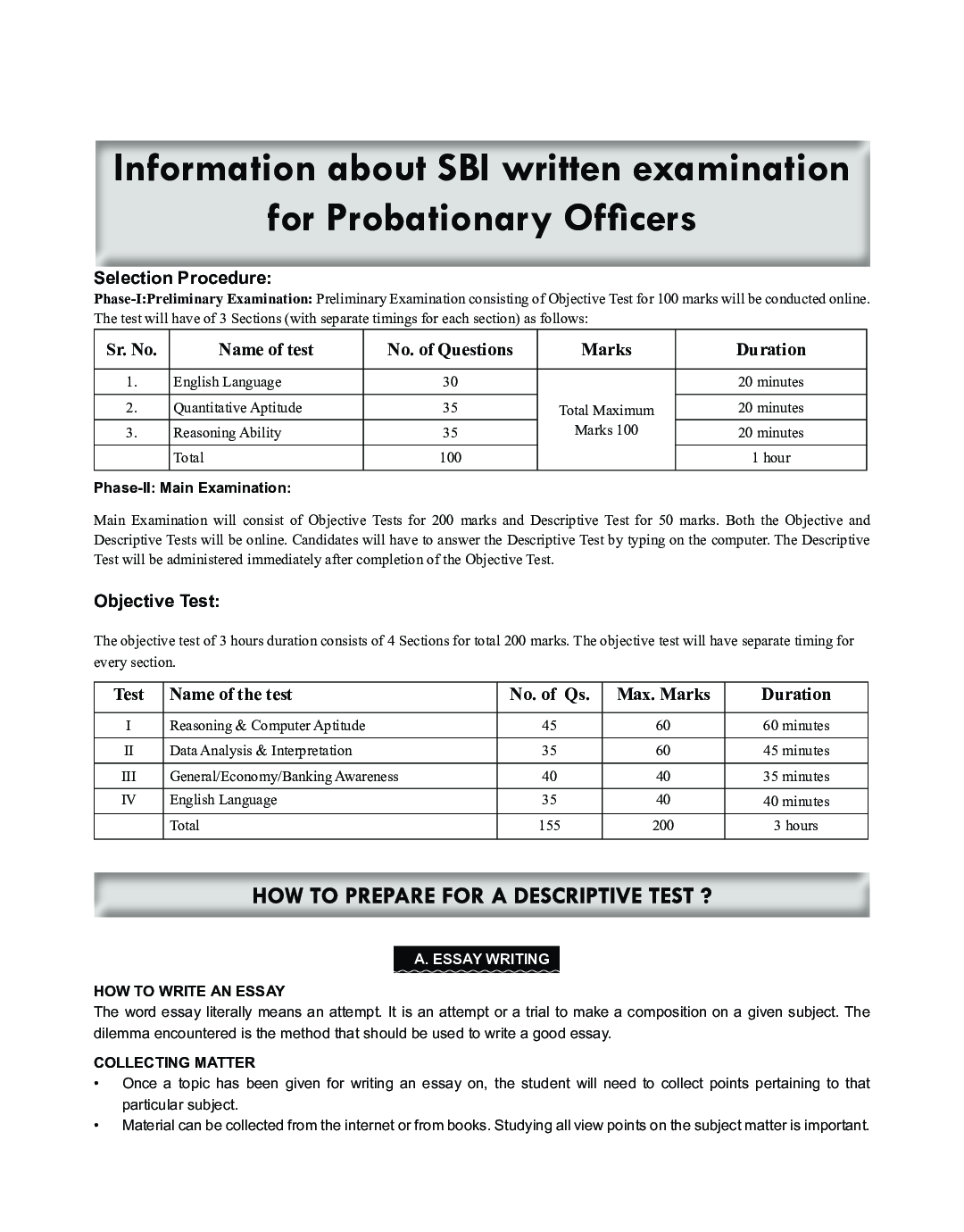 Target SBI Bank PO Preliminary & Main Exams - 20 Practice Sets + Past Papers (2020-15) - 10th Edition - Page 5