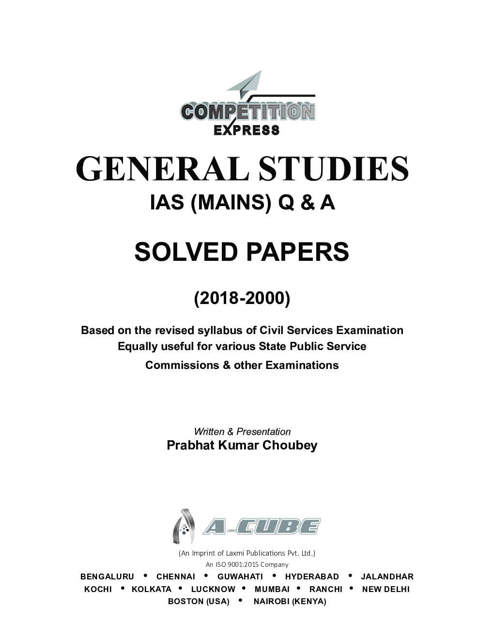 General Studies IAS (Mains) Q & A Solved Papers - Page 3