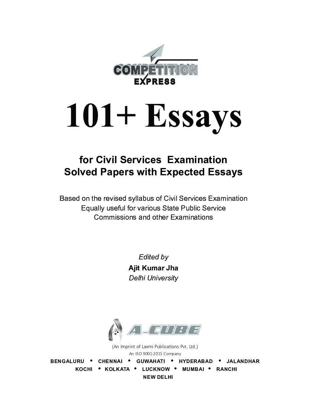 101+ Essays for Civil Services Examination - Page 3