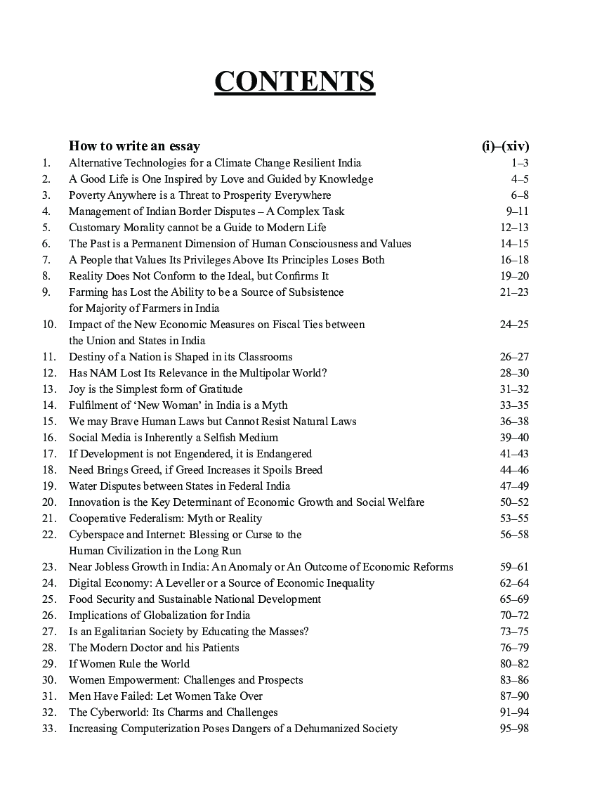 101+ Essays for Civil Services Examination - Page 5