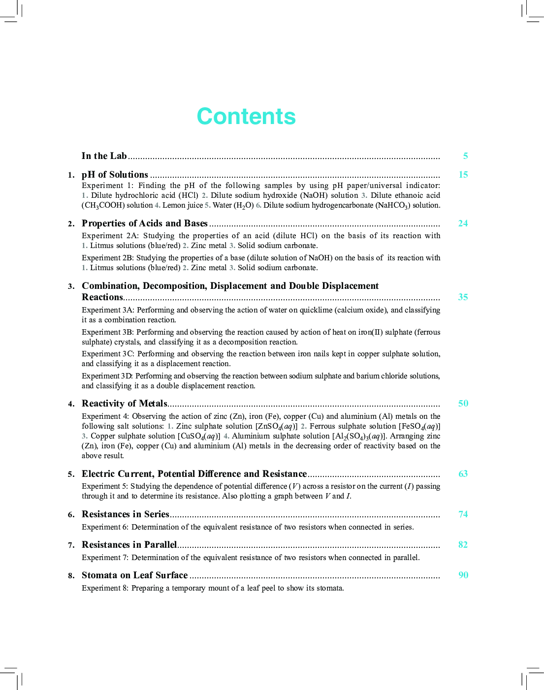 Living Science Lab Manual 10(2021) - Page 4