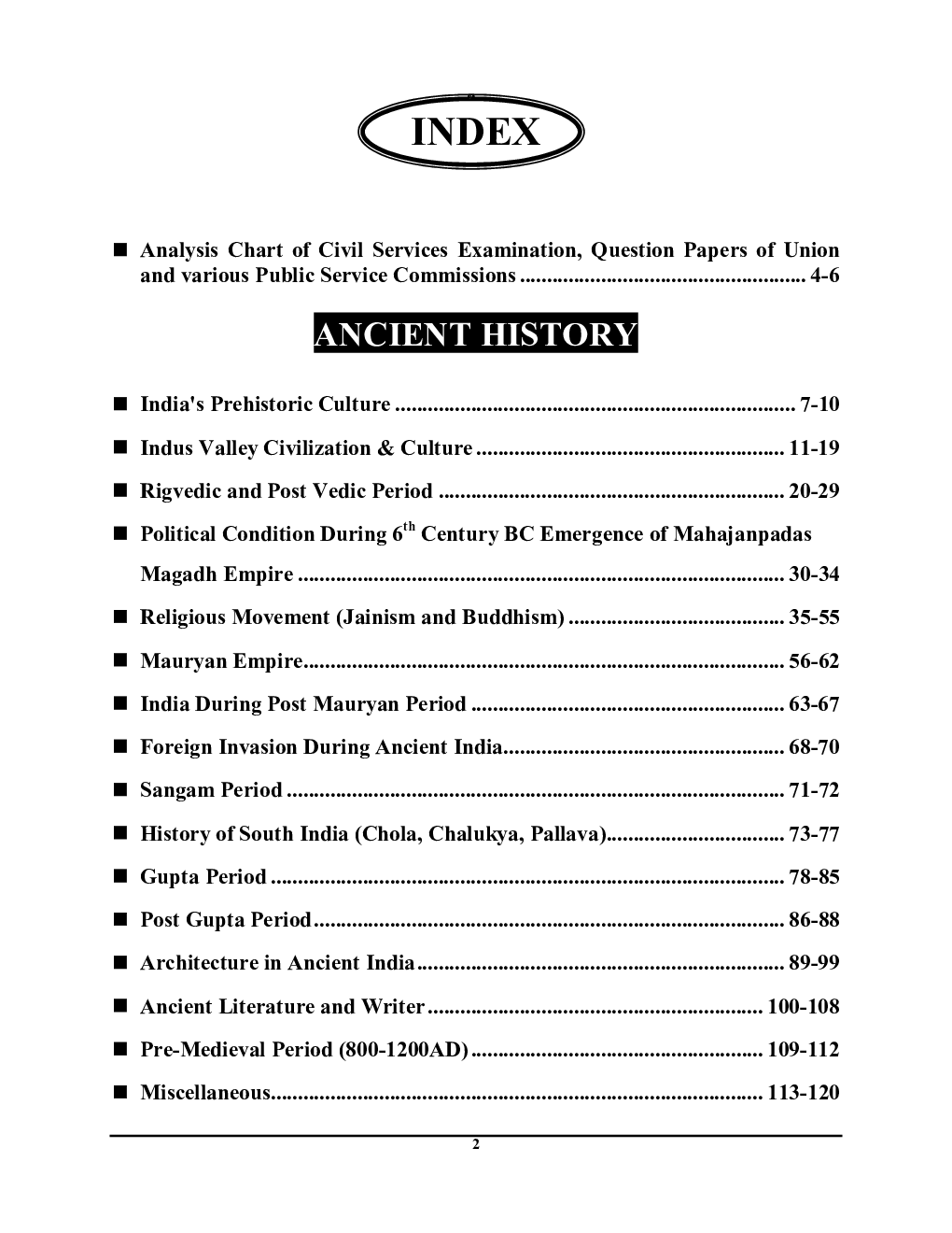 2021-22 All IAS/PCS General Knowledge Ancient & Medivals History - Page 3