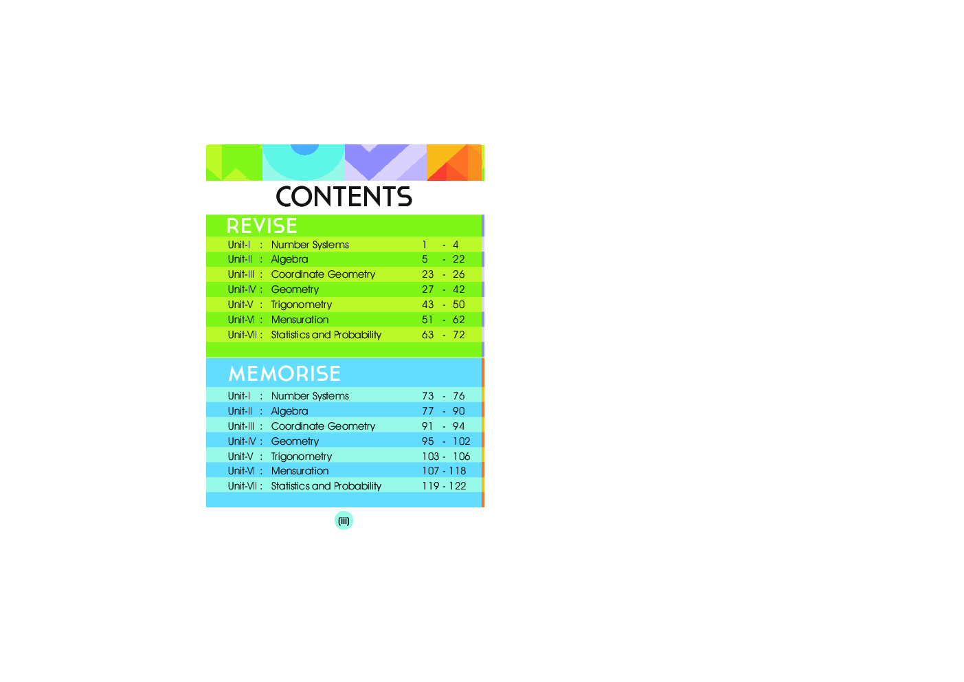 Download Oswaal CBSE Class 10 Mathematics RMT Flashcards (For 2022 Exam