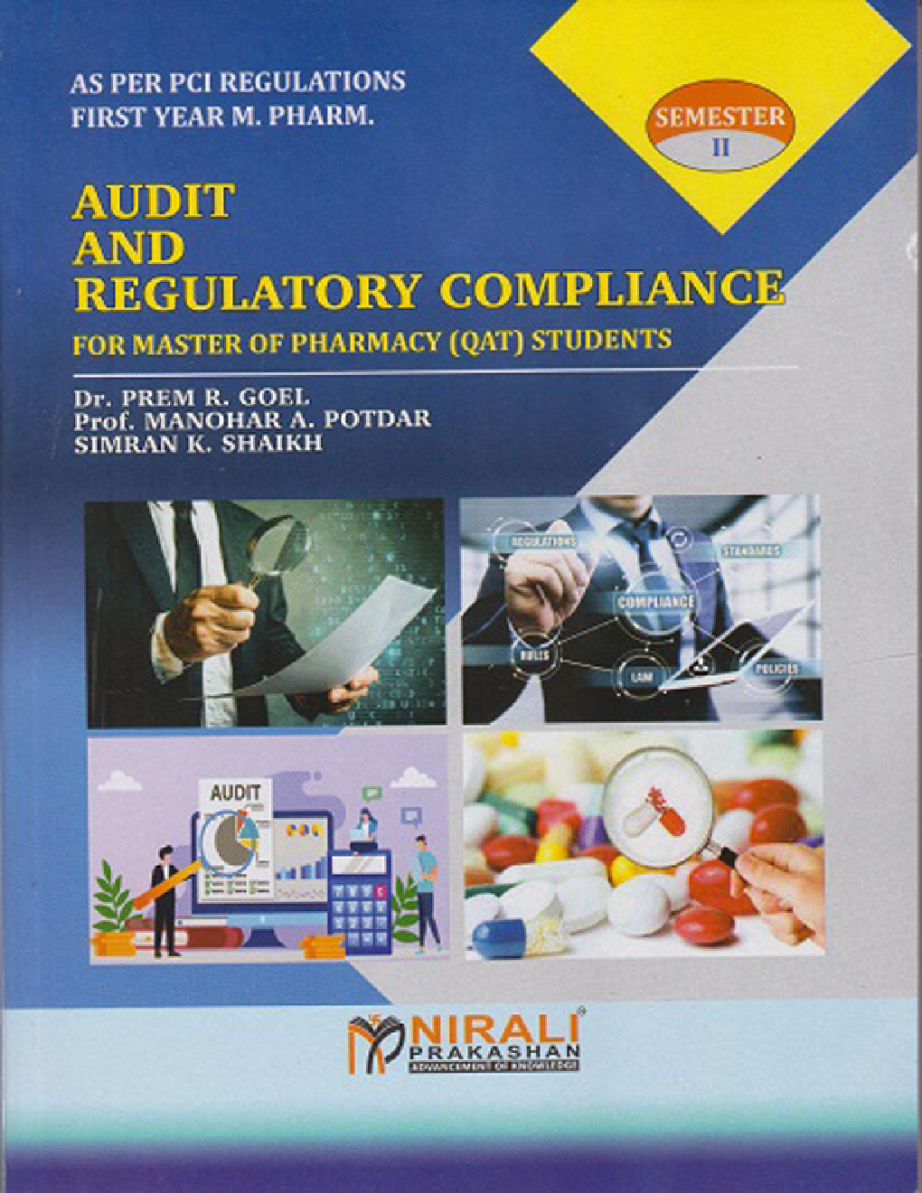 Audit And Regulatory Compliance For Master Of Pharmacy (QAT) Students - Page 1