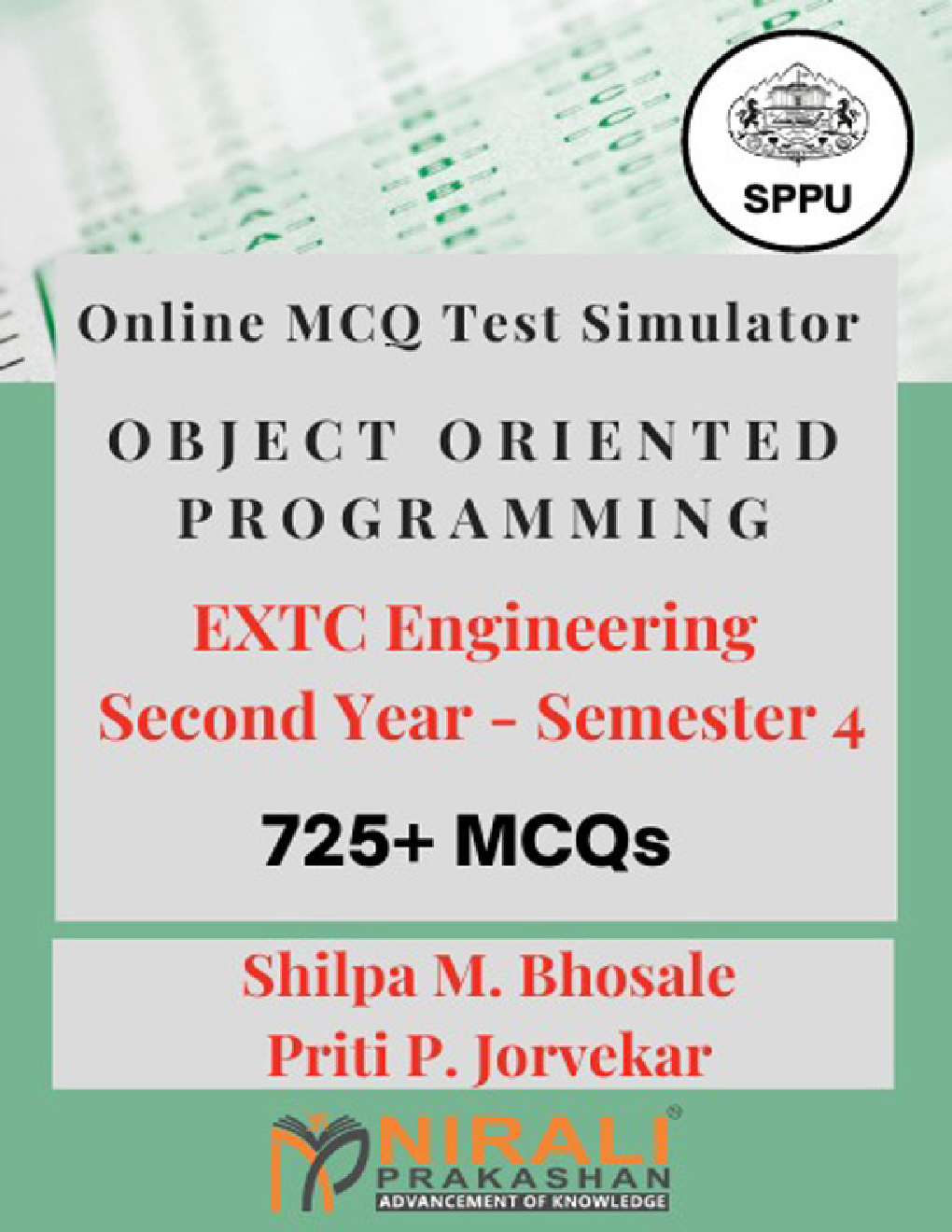 MCQ\'s Object Oriented Programming EXTC Engineering Second Year (Sem-4) - Page 1