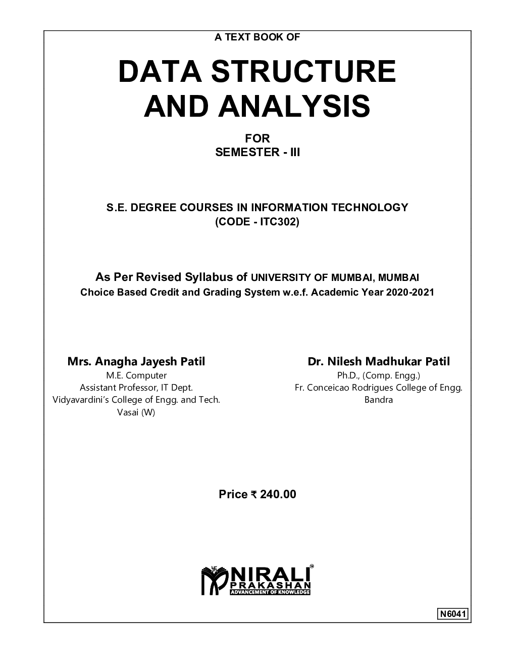 Data Structures And Analysis - Page 2
