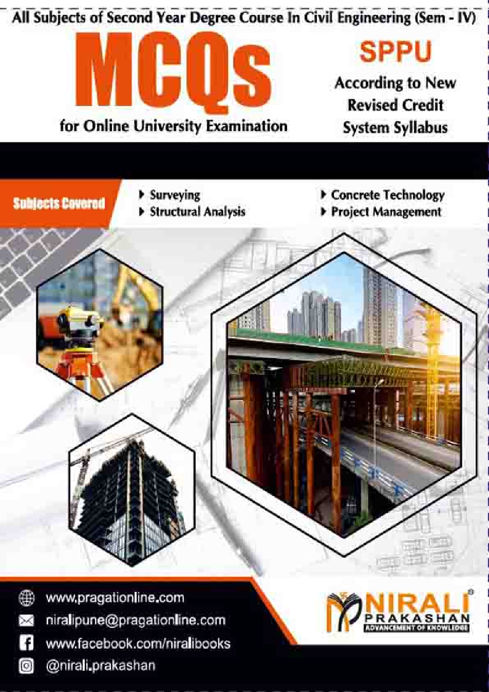 MCQ Practice Book for All Subjects of Second Year in Civil Engineering for Semester 4 - Page 1