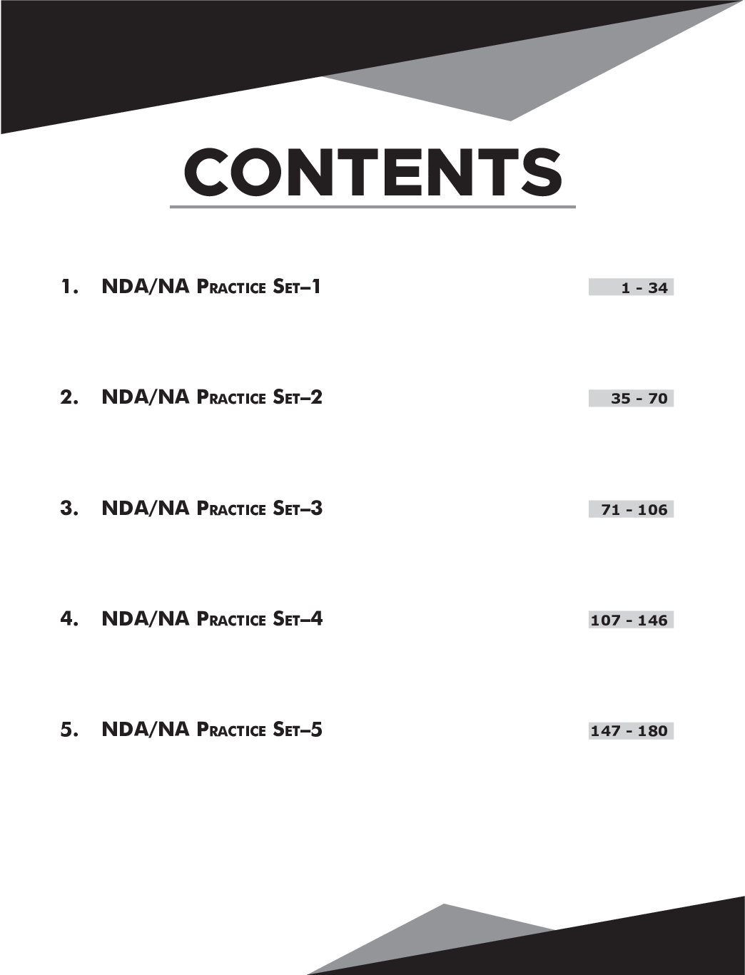 5 Practice Sets for NDA/ NA Exam - Page 4