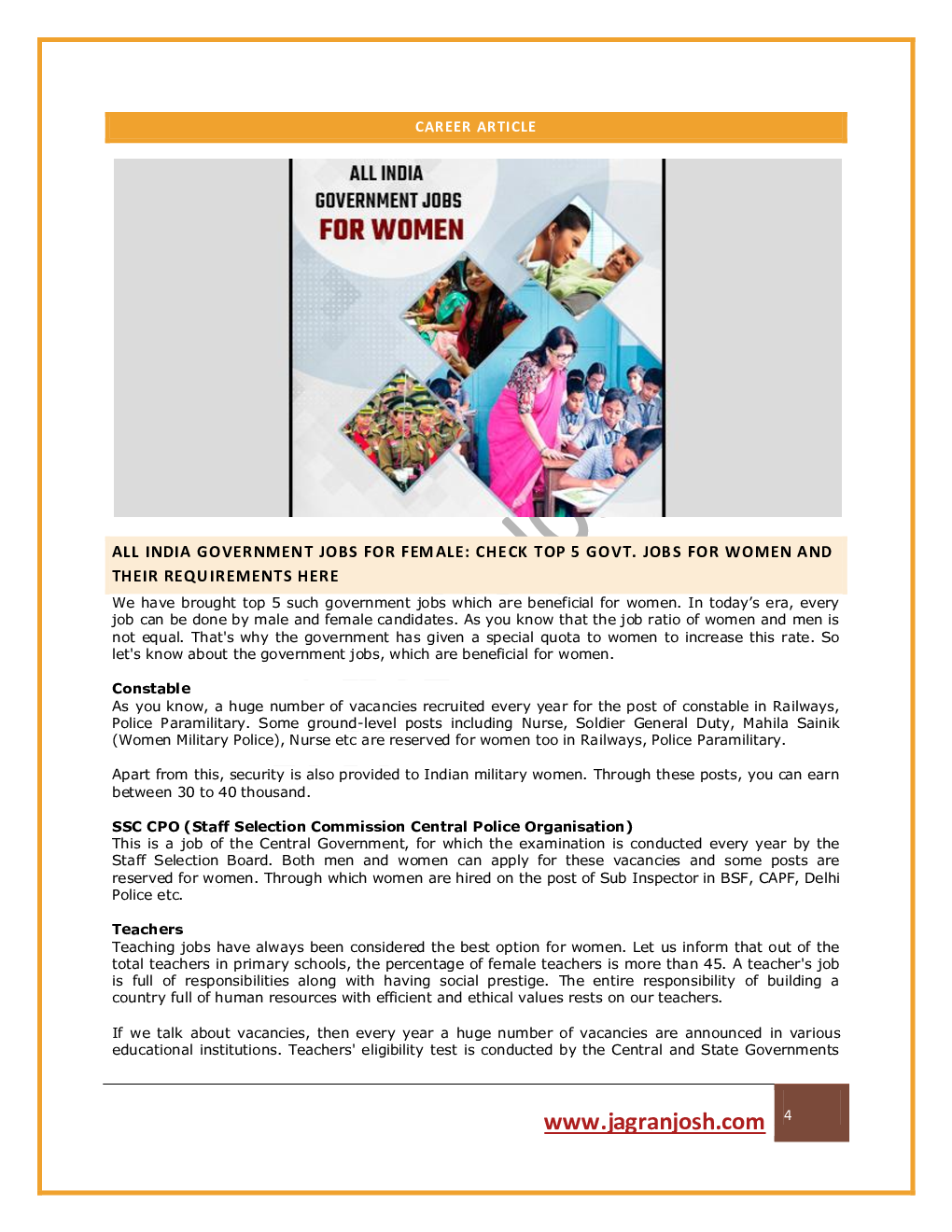 Employment News 01-15 August 2021 E-Book - Page 4