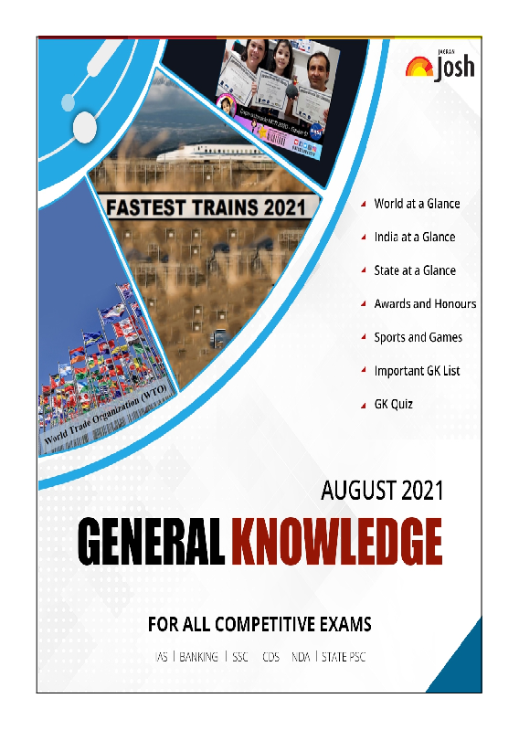General Knowledge August 2021 E-Book - Page 1