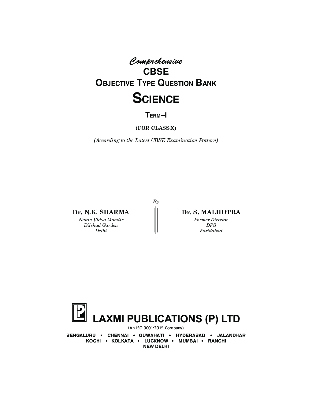 Comprehensive CBSE Objective Type Question Bank Science X (Term-I) - Page 5