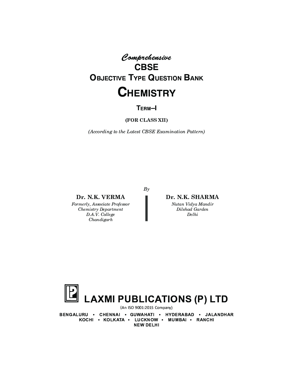 Comprehensive CBSE Objective Type Question Bank Chemistry XII (Term-I) - Page 5