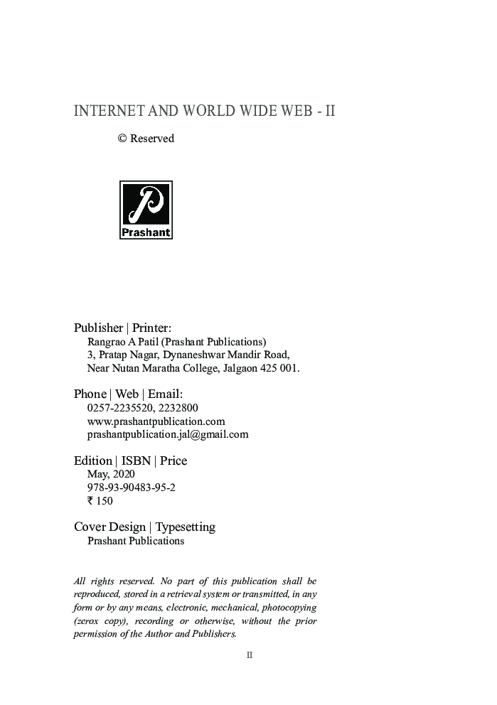 Internet And World Wide Web - II - Page 3