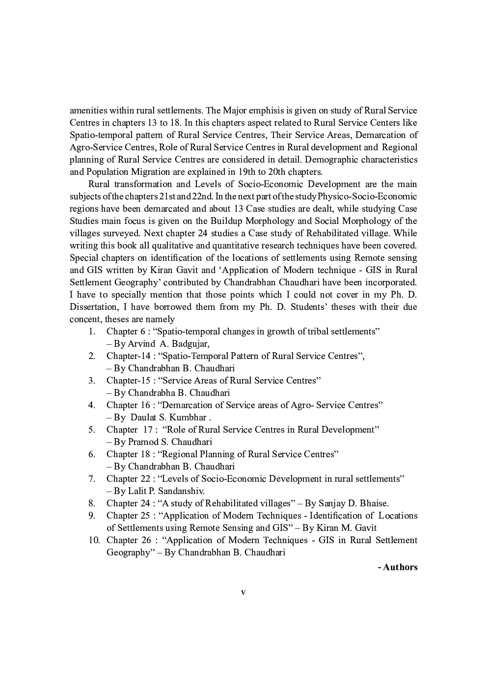 Application Of Research Techniques In Rural Settlement Geography  - Page 5