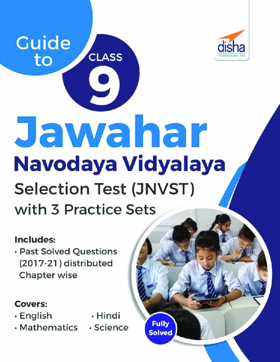 Guide To Class 9 Jawahar Navodaya Vidyalaya Selection Test (JNVST) With 3 Practice Sets  - Page 1