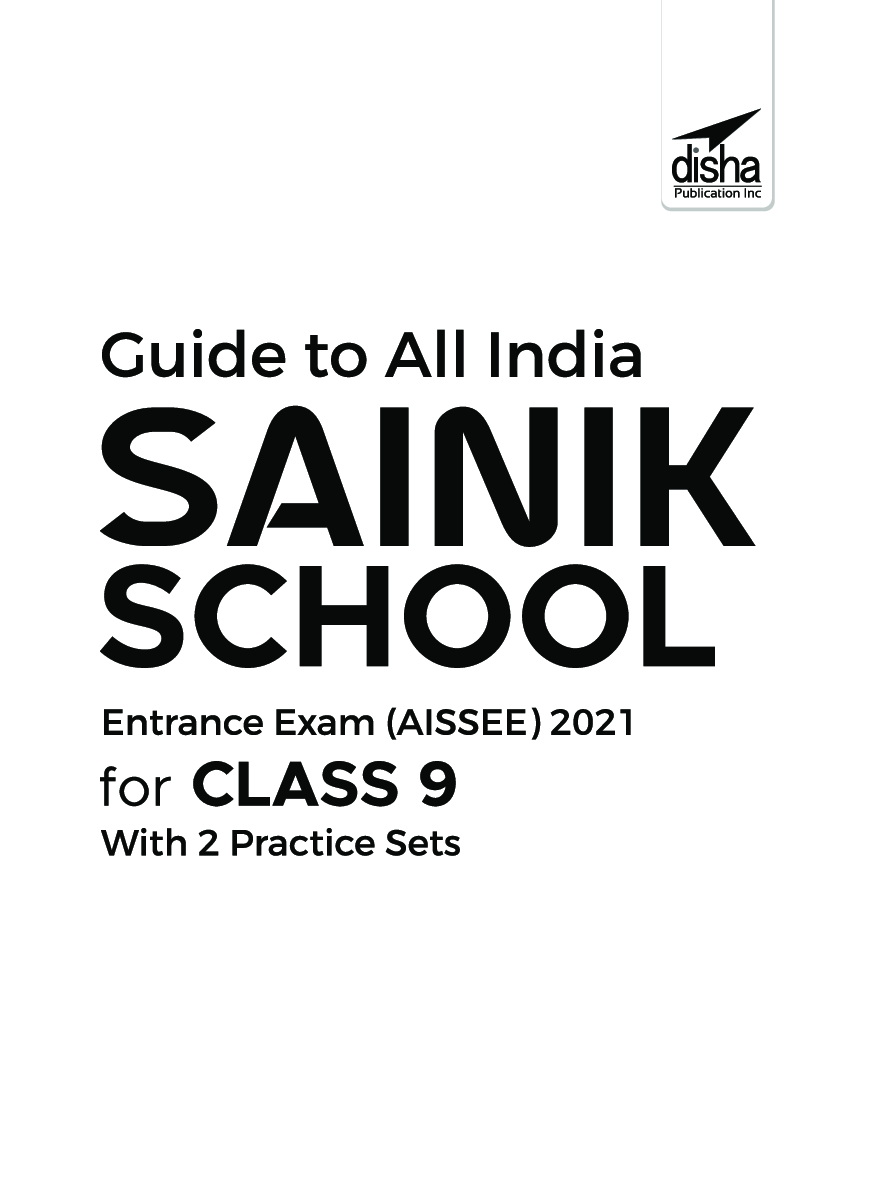 Guide To Class 9 All India Sainik School Entrance Exam (AISSEE) 2021 With 2 Practice Sets - Page 2