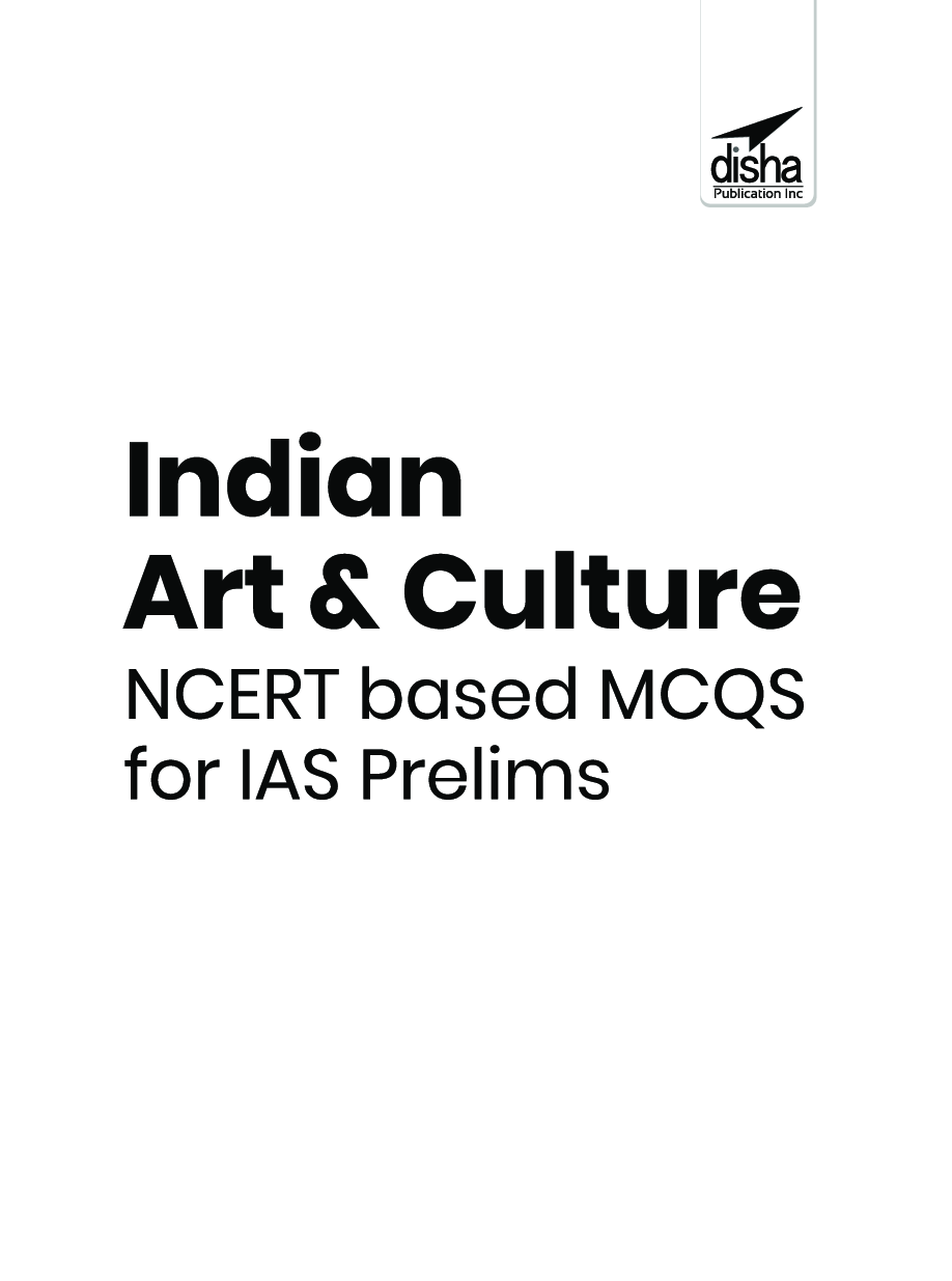 Indian Art & Culture NCERT Based MCQ's For IAS Prelims - Page 2