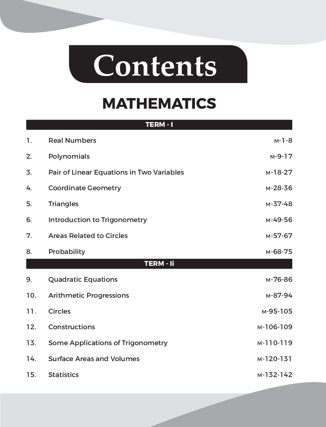 1700+ Objective Chapter-Wise Question Bank For CBSE Mathematics Class 10 With Case Base, A/R & MCQs - Page 4