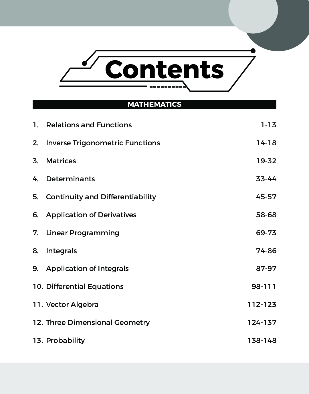 1700+ Objective Chapter-Wise Question Bank For CBSE Mathematics Class 12 With Case Base,  A/R & MCQs - Page 4