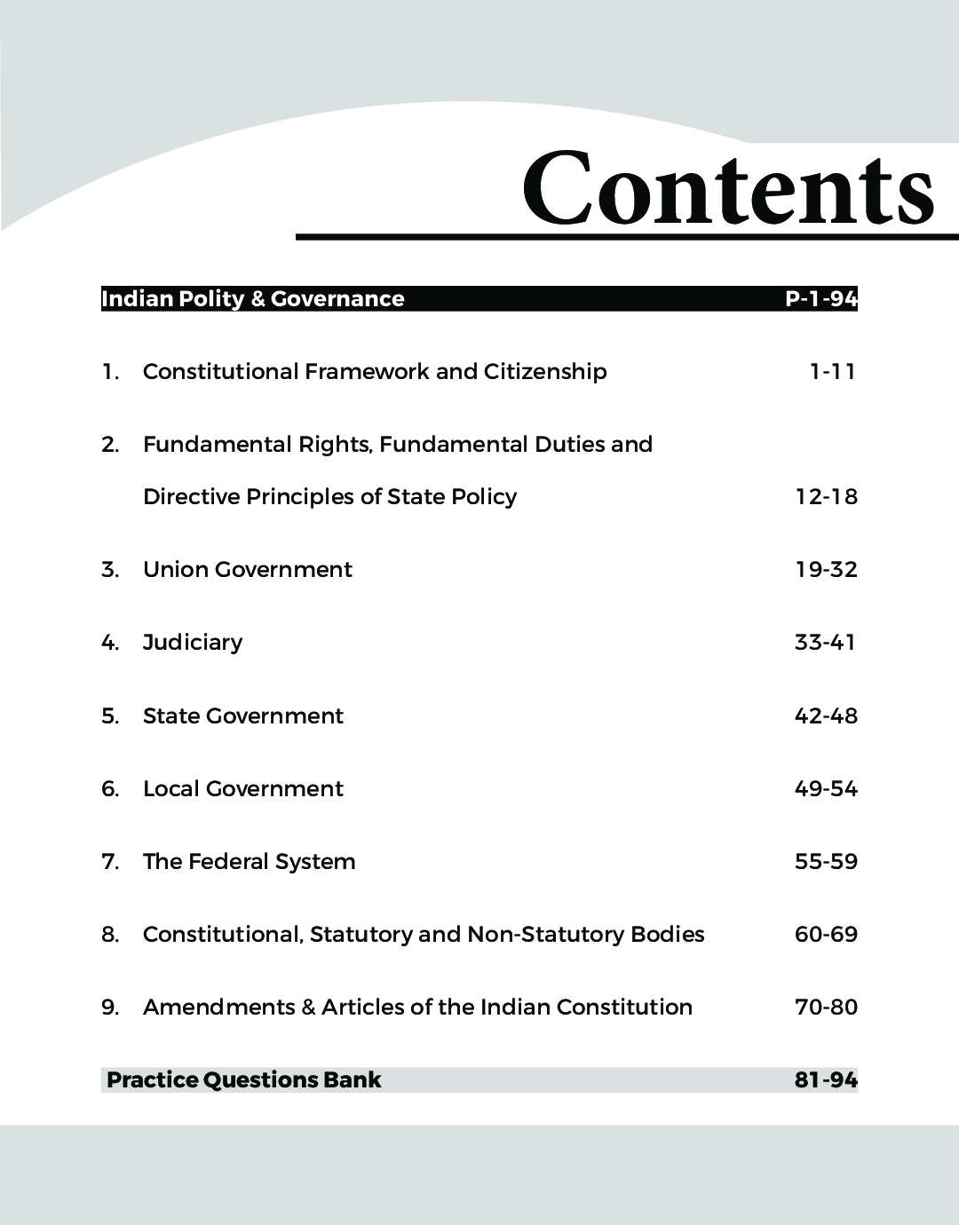 Indian Polity, Governance & Economy Quick Revision Material For UPSC & State PSC General Studies Exams - Page 4