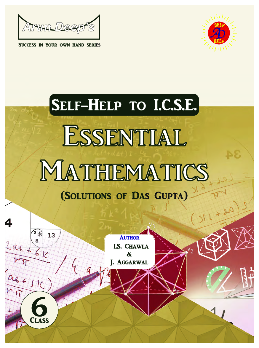 Self-Help to ICSE Essential Mathematics Class 6 - Page 2