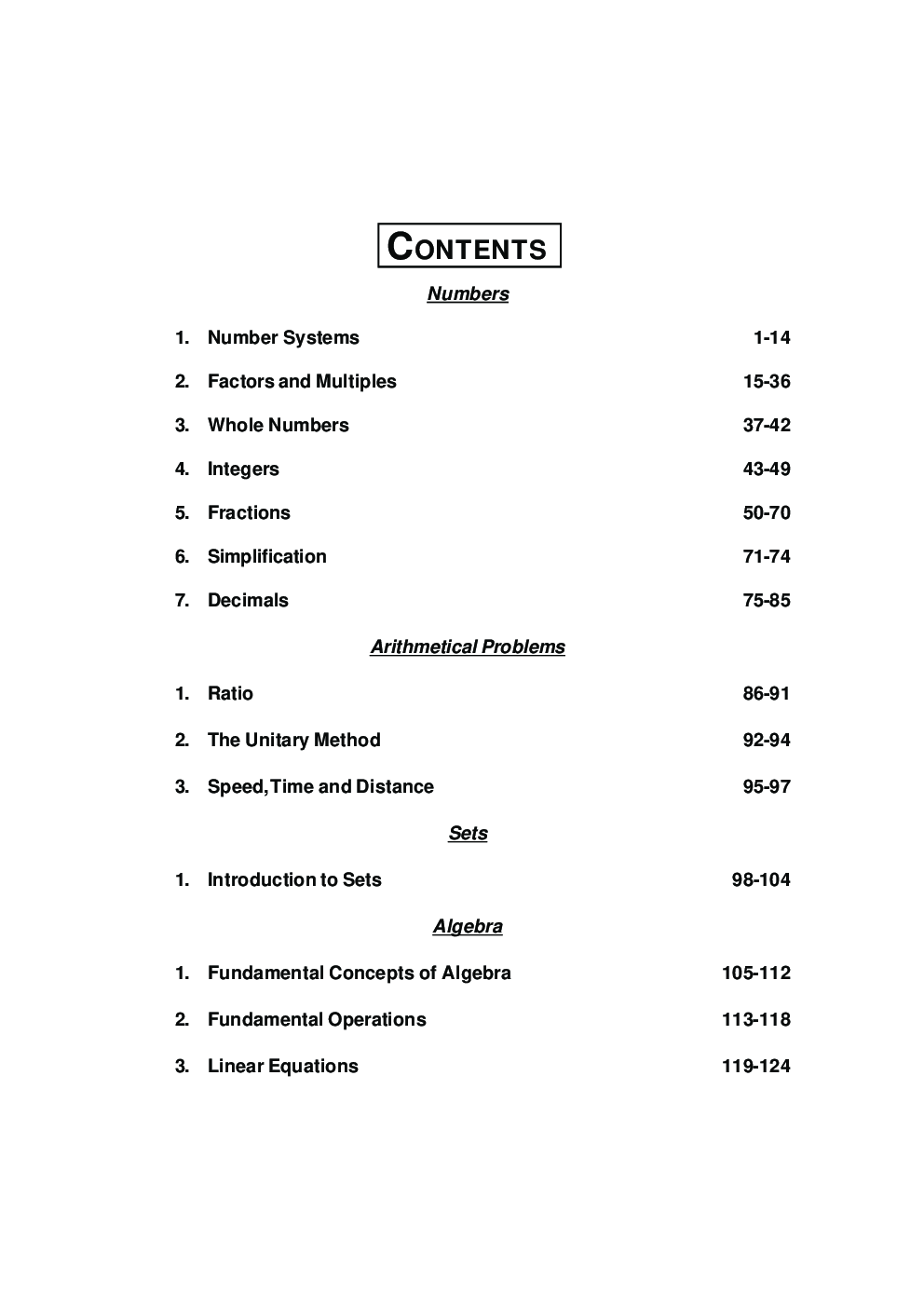 Self-Help to ICSE Essential Mathematics Class 6 - Page 4