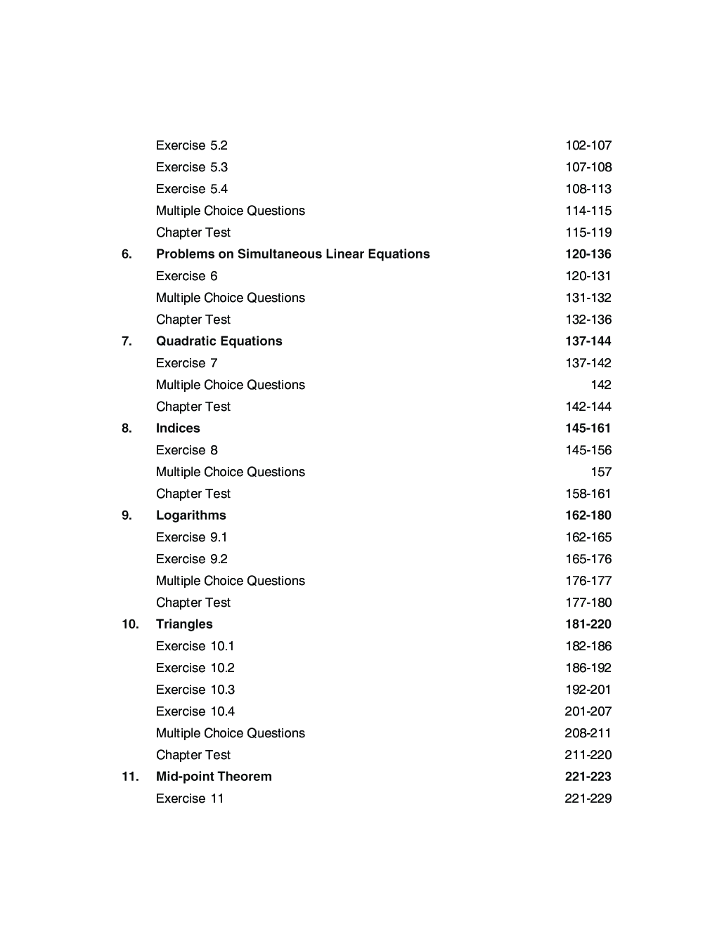 Self-Help to ICSE Understanding Mathematics Class 9 - Page 5