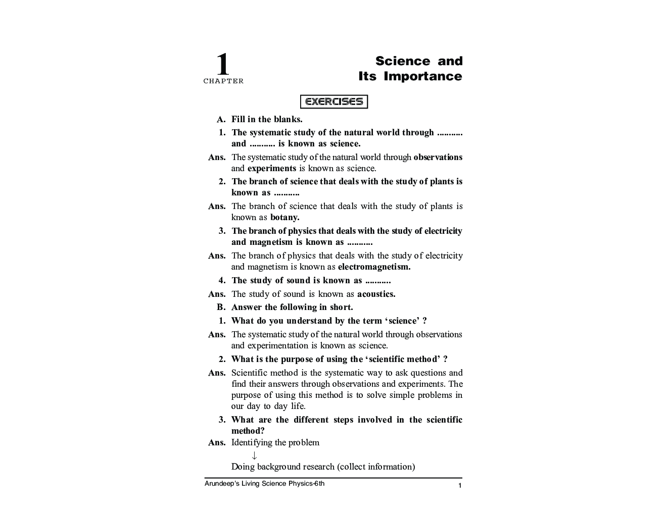 Self-Help to ICSE Living Science Physics Class 6 - Page 5