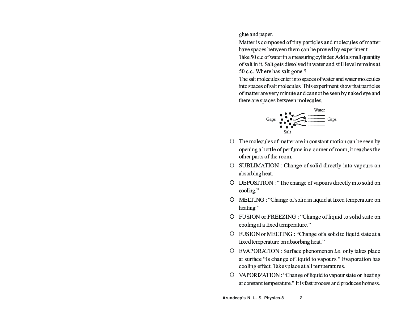 Self-Help to ICSE Living Science Physics Class 8 - Page 4