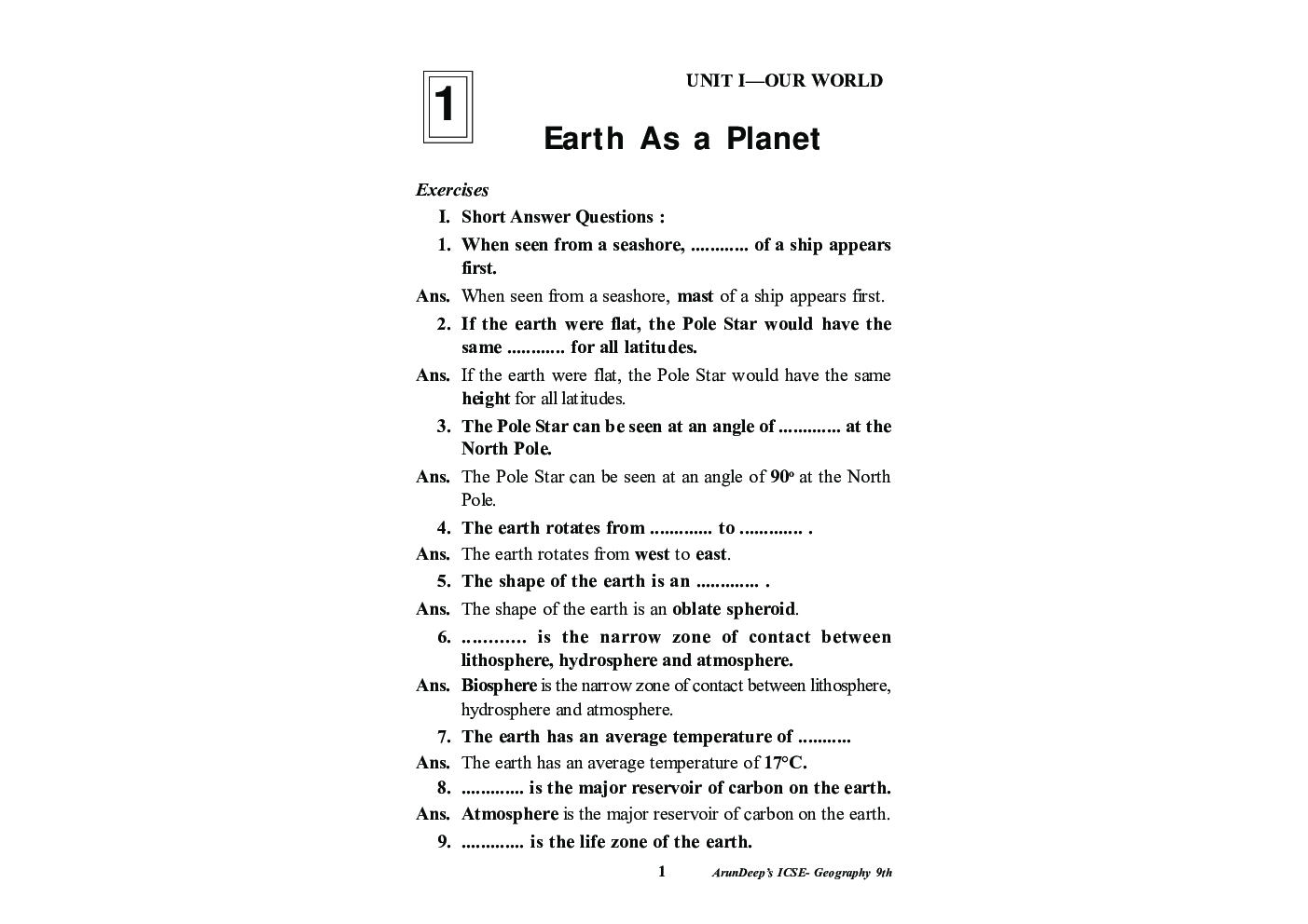 Self-Help to ICSE Geography Class 9 - Page 4
