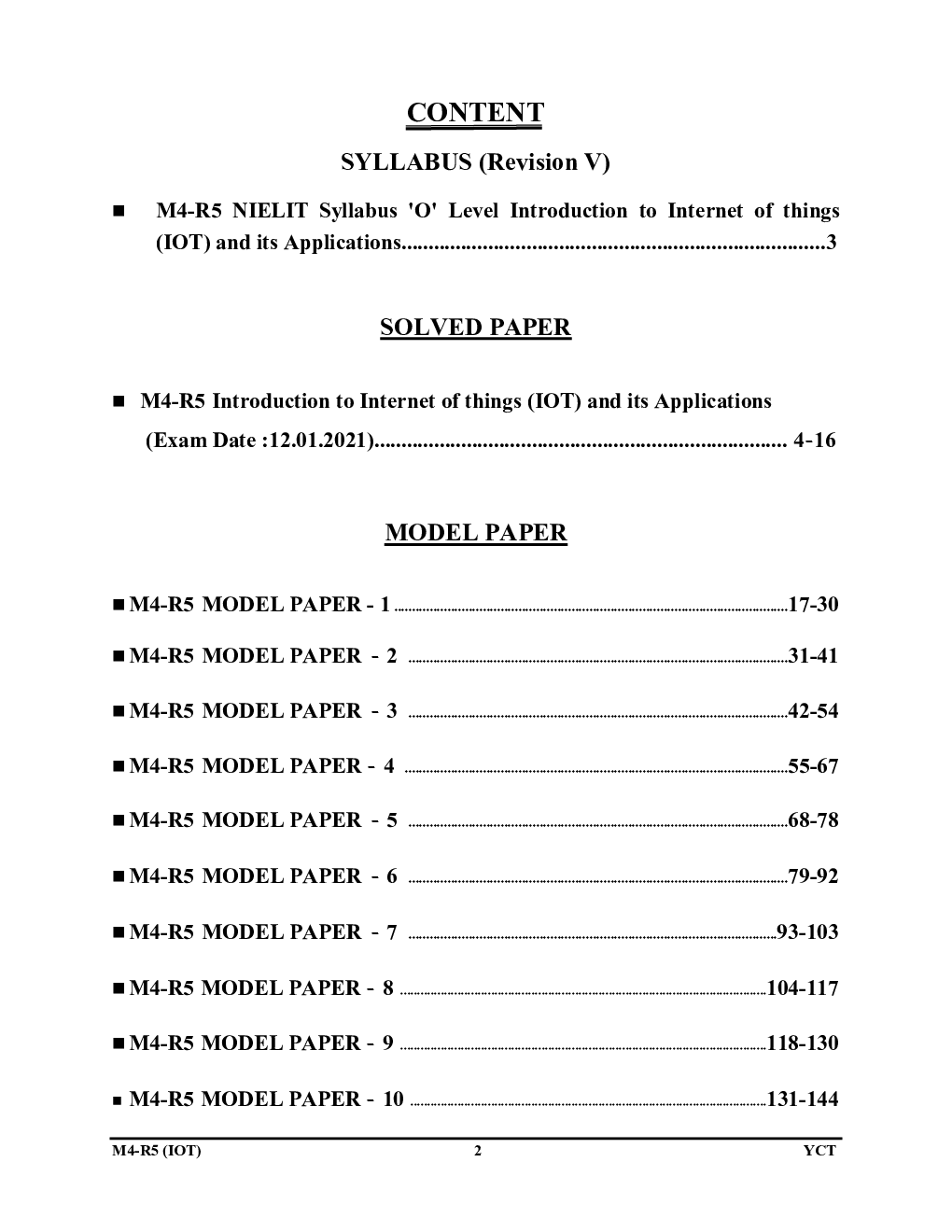 2021 \'O\' Level Revised Syllabus Introduction To Internet Of Things (IOT) And Its Application Module-M4-R5 - Page 3