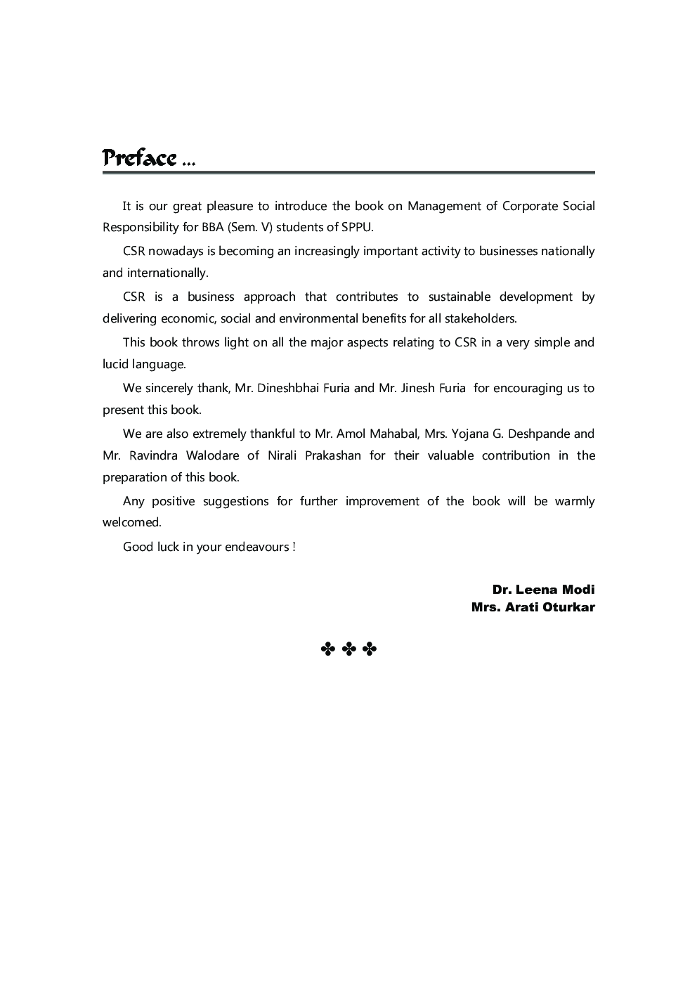 Management Of Corporate Social Responsibility (Compulsory Subject) - Page 4
