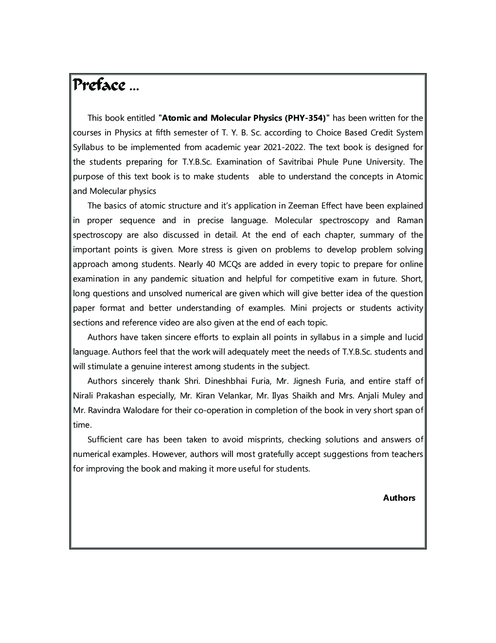 Atomic And Molecular Physics (Ph-354) : Paper 4  - Page 4