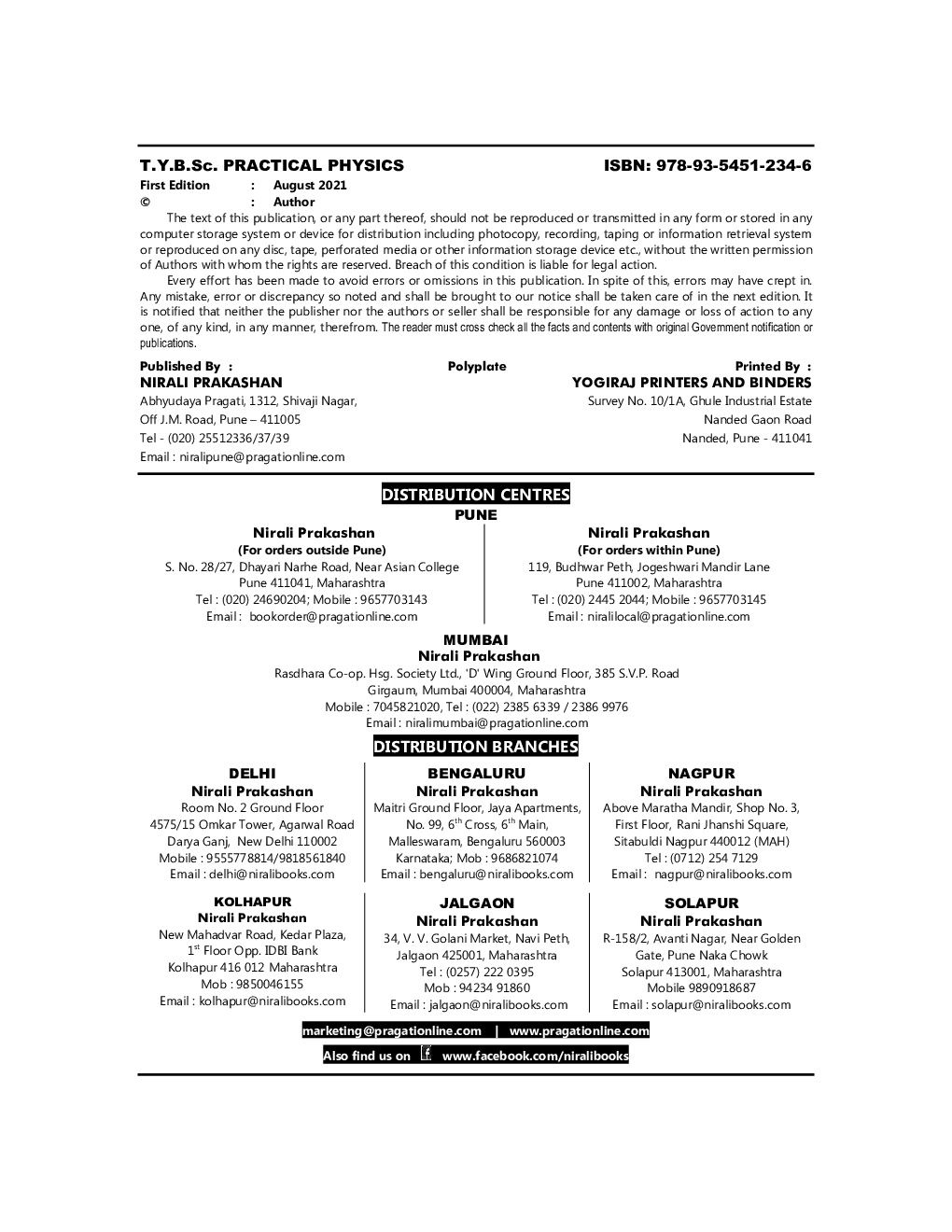 Practical Physics - Page 3