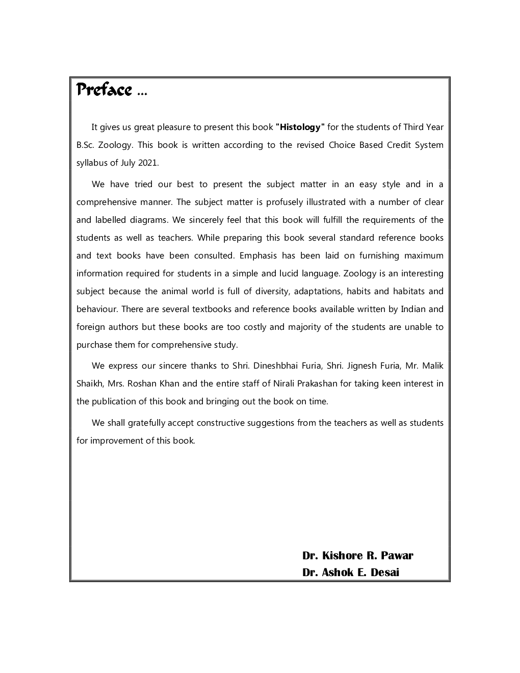 Histology : Zoology (ZO-352): Paper-2 - Page 4