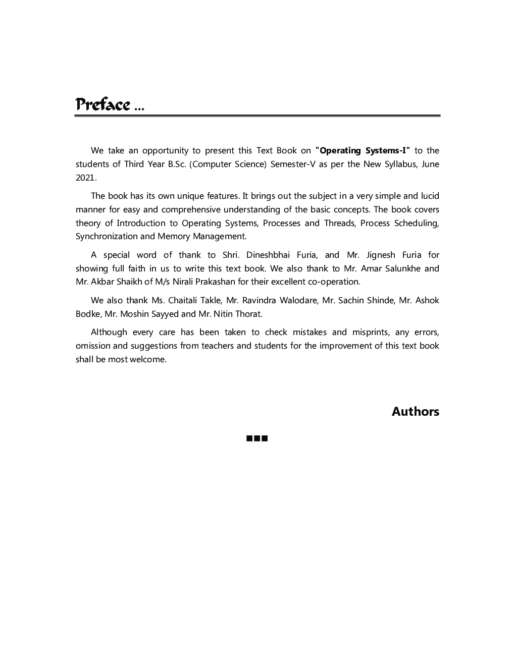 Operating Systems-I - Page 4