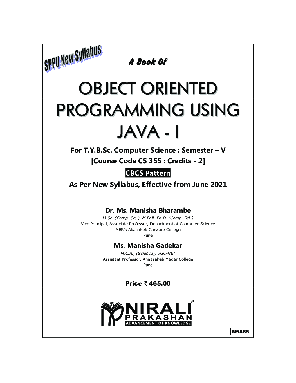 Object Oriented Programming Using Java-I - Page 2