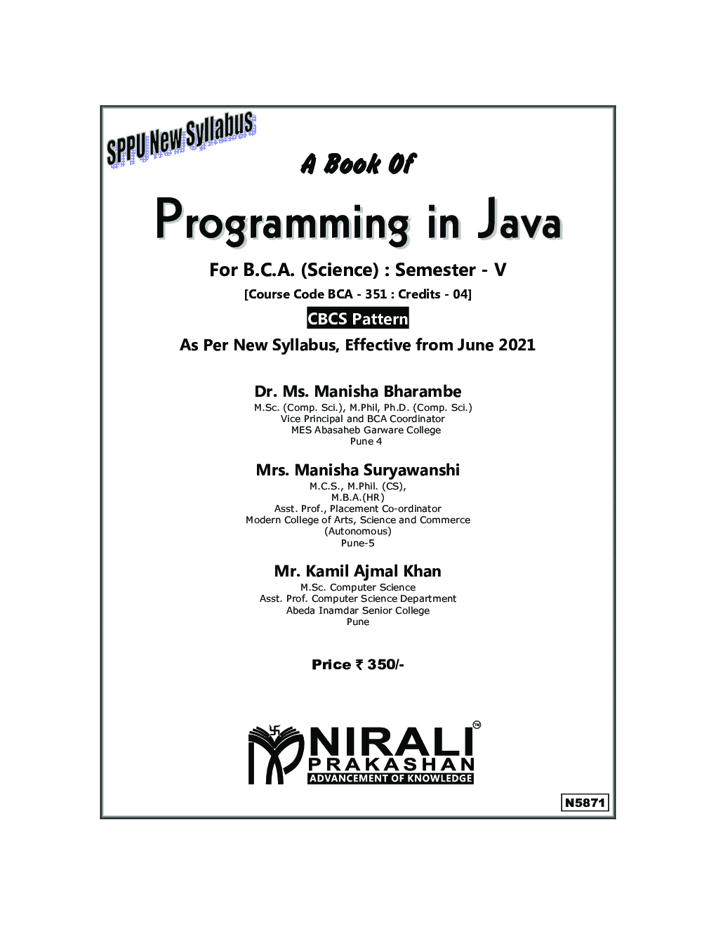 Programming In Java - Page 2