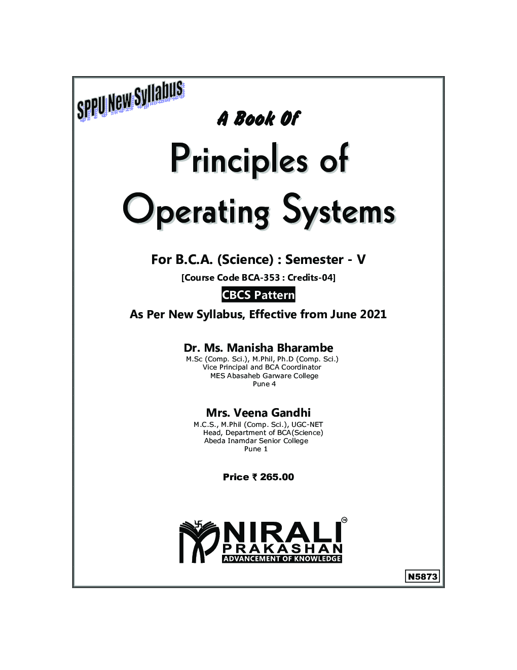 Principles Of Operating Systems - Page 2