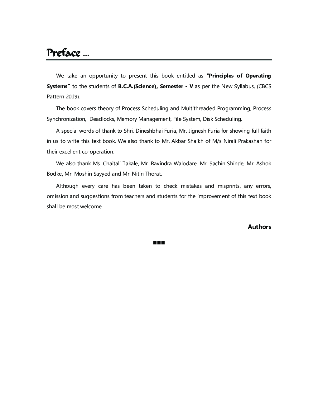 Principles Of Operating Systems - Page 4