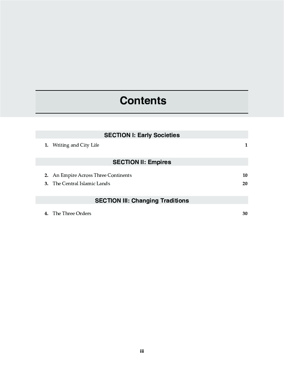 Comprehensive CBSE Objective Type Question Bank History XI (Term-I) - Page 5