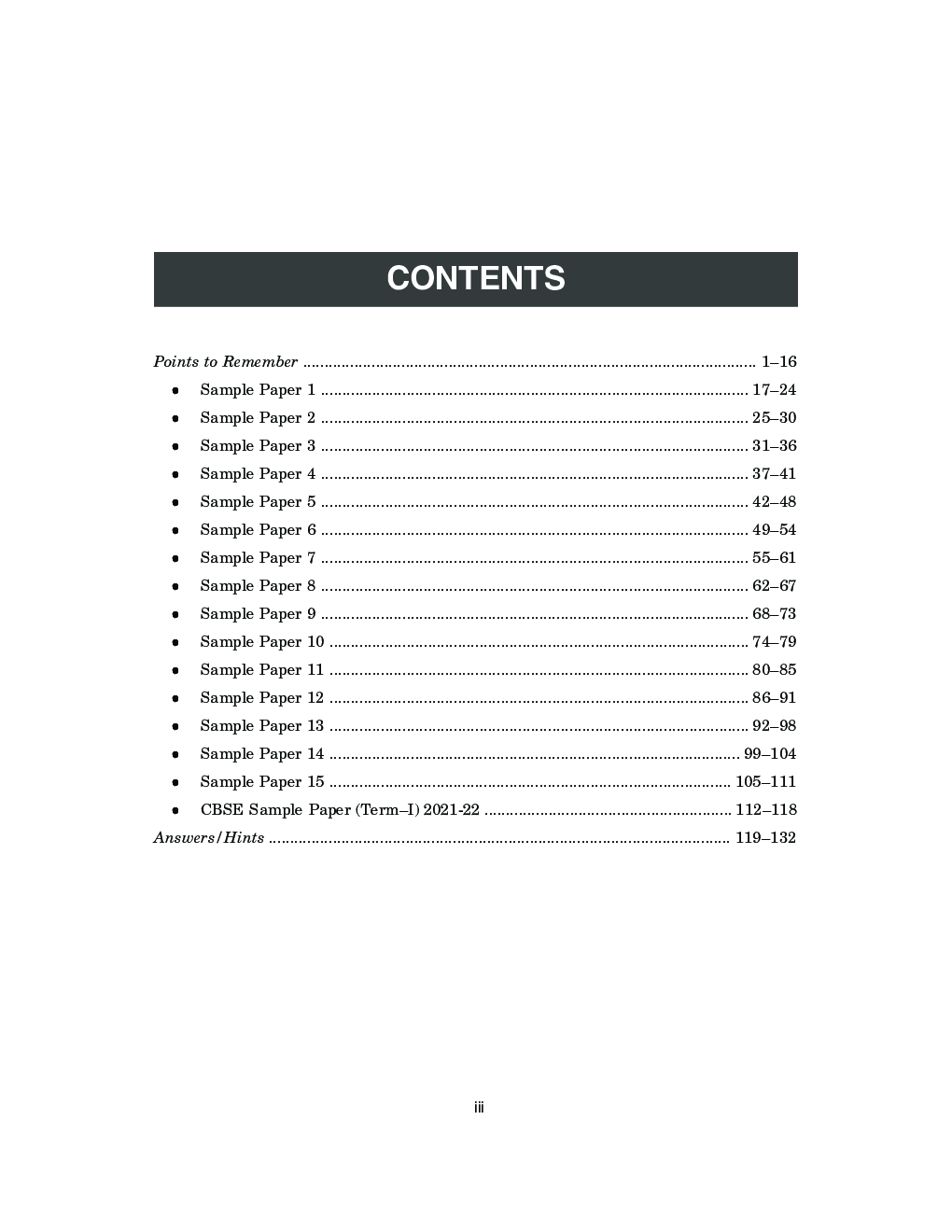 Comprehensive Sample Papers Mathematics X (Standard) (Term-I) - Page 5