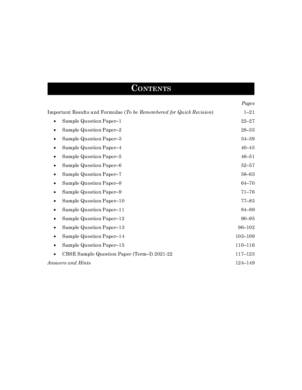 Comprehensive Sample Papers Mathematics XII (Term-I) - Page 5