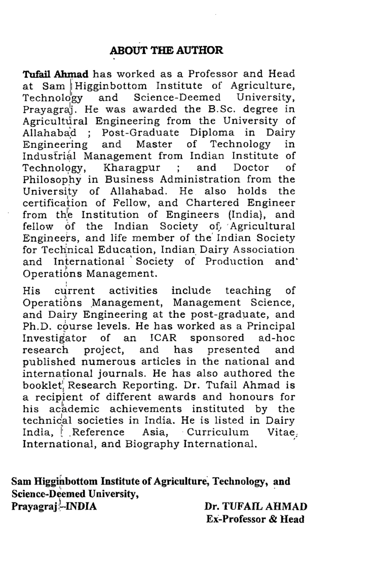 Dairy Plant Engineering And management - Page 5
