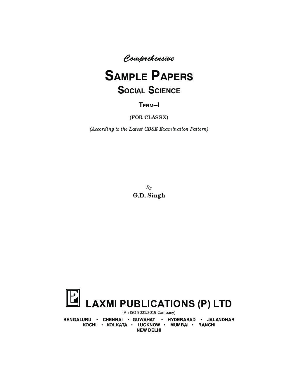 CBSE Sample Papers Social Science Term-I For Class-10 - Page 3