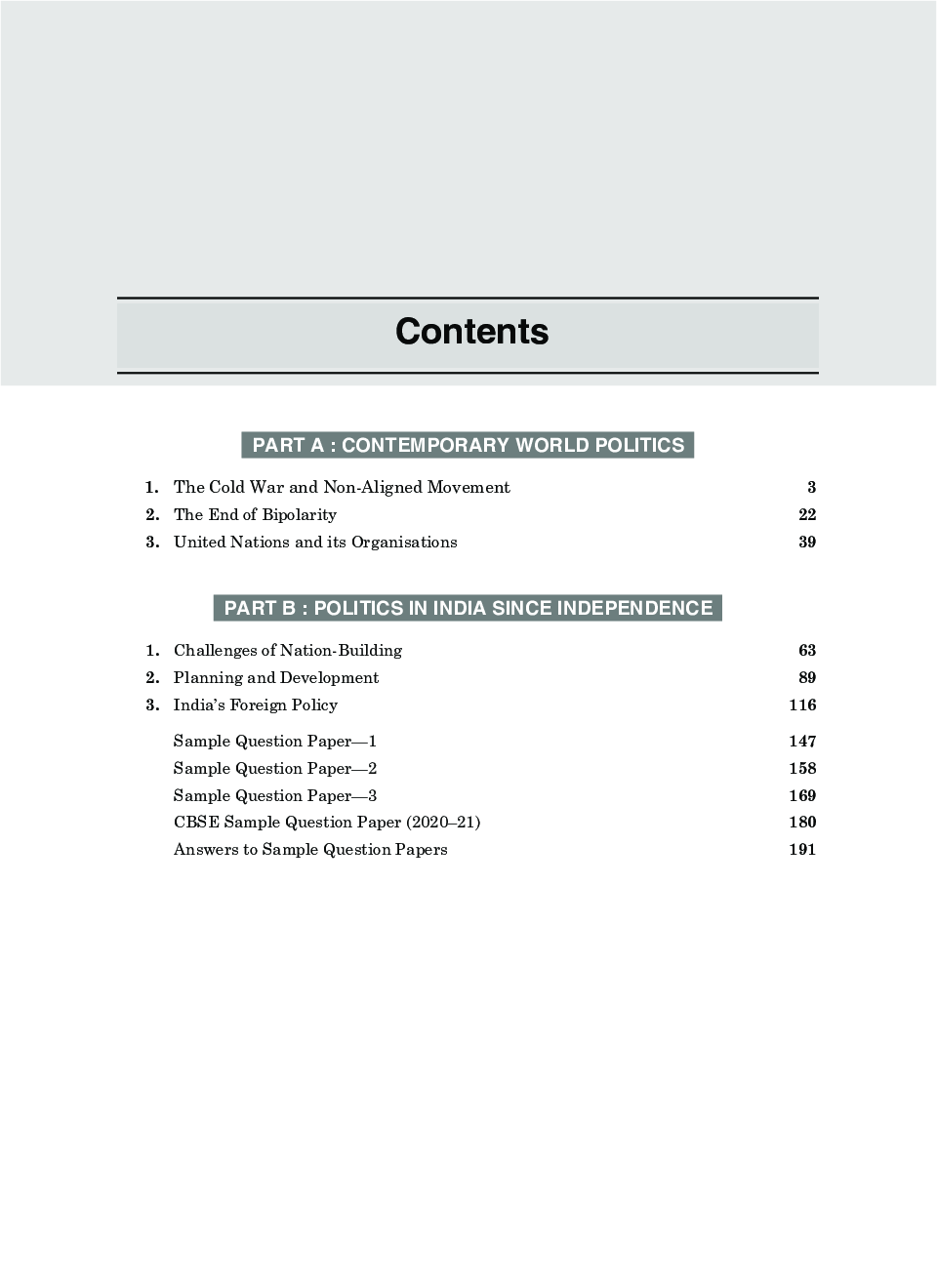 CBSE Objective Type Question Bank Political Science Term-I For Class-12 - Page 5
